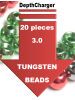 Depth Charger Tungsten Beads - 20 Pack