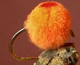 Glo Bug - Fire Orange Red dot