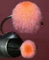 Glo Bugs Salmon / Orange Dot