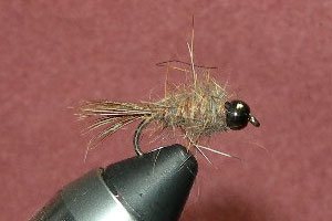 Hare & Copper (Hairy) Black Tungsten GC