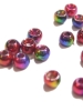 Rainbow Hued Plummeting Tungsten Beads