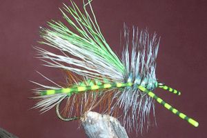 Crystal Stimulator Lime Rubber Legs