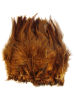 Strung Saddle Hackles Dyed Over White