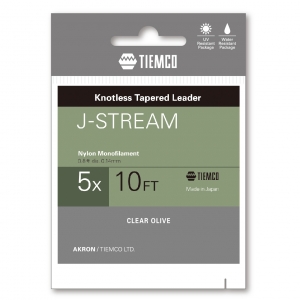 Tiemco J Stream Leaders 10Ft