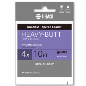 Tiemco Leaders Heavy Butt 10Ft