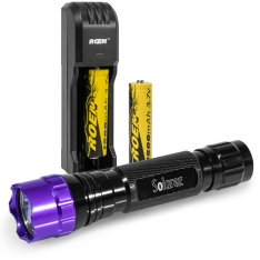 Solarez  Resignator High Output Flashlight/Batteries/Charger - Cures Uv Resins