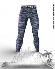 Solarflex UV Pro Blue Slate Camo Leggings