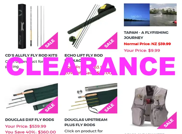 Clearance Items - Click to view