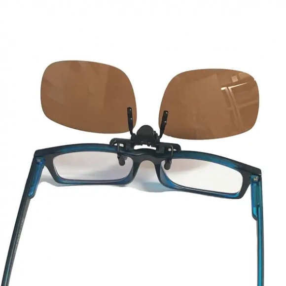 on sunglasses clip polarised clip on