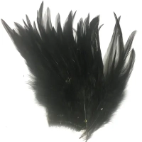 NS Strung Saddle Hackles Dyed Over White