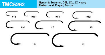 Tiemco Tmc 5262 Nymph And Streamer Hook: Flyshop NZ Ltd