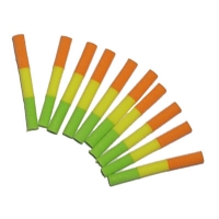 Tri-Colour Foam Cylinders/Parachute Posts