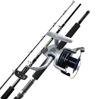 salmon rod combo
